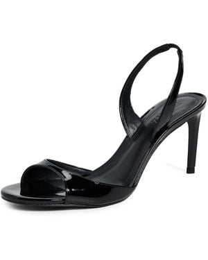 SCHUTZ SHOES Scarlett Sling Mid Heels - Black