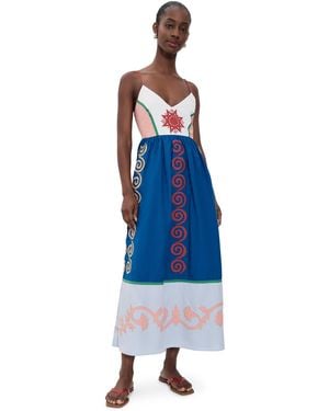 Carolina K Amelia Maxi Dress - Blue