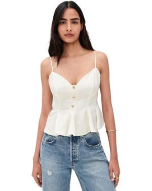 Astr Paislee Top - White