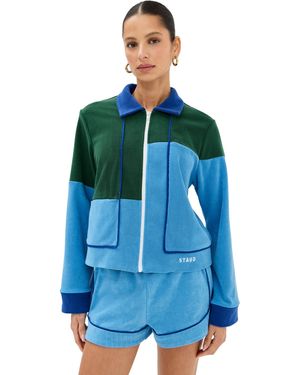 STAUD Carli Jacket - Blue