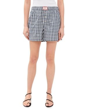 Marine Layer Poplin Boxer Shorts - Blue
