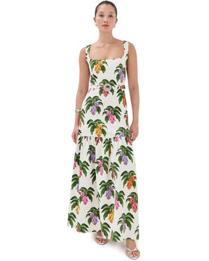 Borgo De Nor Davie Jacquard Dress - White