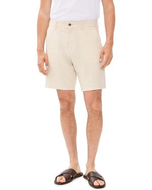 NN07 Aden Linen Shorts 9 - Natural
