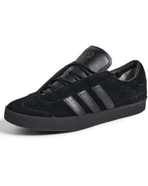 Y-3 Suede Gazelle Sneakers - Black