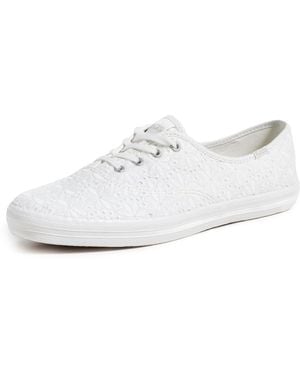 Keds Champion Festival Eyelet Sneakers - White