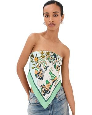 Monse Printed Bandana Top - Multicolor