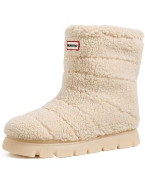 HUNTER Maran Boots - White