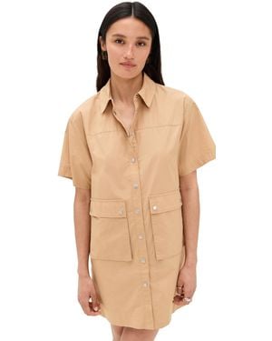 Le Bos Mariette Utility Dress - Orange