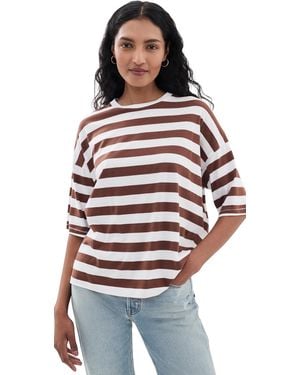 Jamie Haller The Draped Tee - Red
