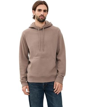 Faherty High Standard Fleece Hoodie - Natural