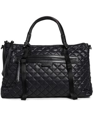 MZ Wallace Medium Park Satchel - Black