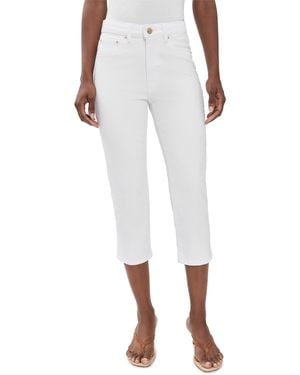 DL1961 Kristy Capri Pants - White