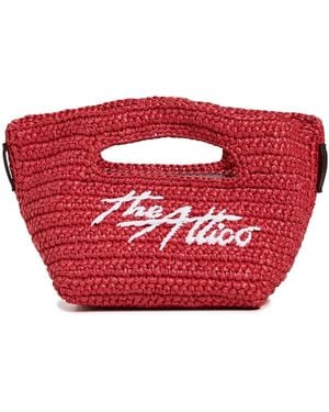 The Attico Via Dei Giardini 15 Tote Bag - Red