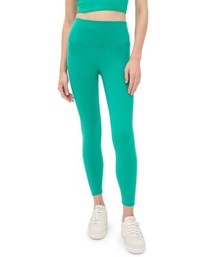 Alo Yoga 7/8 High-Waist Airbrush Leggings - Green