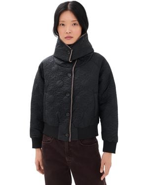 UGG Solein Oversized Collar Jacket - Black