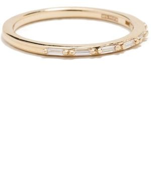 KALAN by Suzanne Kalan 14K Horizontal Diamond Baguette Ring - Multicolor