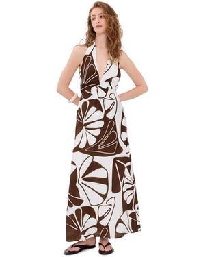 Seven Wonders Saga Maxi Dress - White