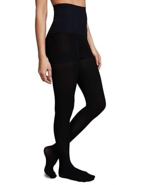 Commando Control Top Ultimate Opaque Matte Tights - Black