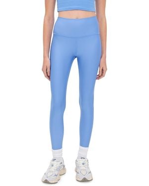 Alo Yoga 7/8 High-Waist Airlift Leggings - Blue