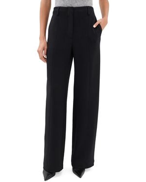 Theory Straight Knit Pants - Black