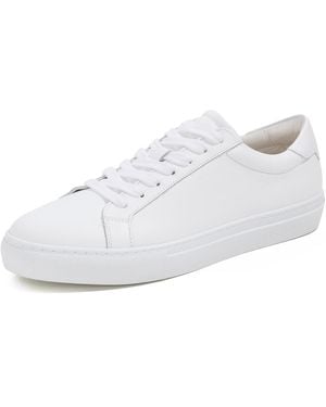 Les Deux Theodor Leather Sneakers - White