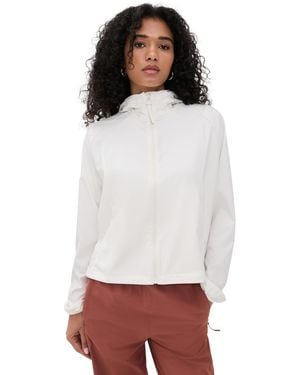 Beyond Yoga Cross Country Packable Jacket - White