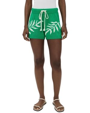 Pj Salvage Knit Shorts - Green