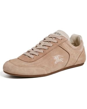 Burberry Leather Knight Runner Sneakers - Multicolour