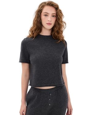 All My Love Ava Cashmere Top - Black
