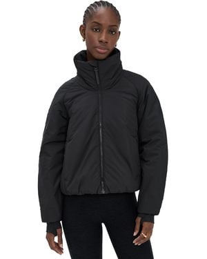 Beyond Yoga Warm Up Puffer Jacket - Black