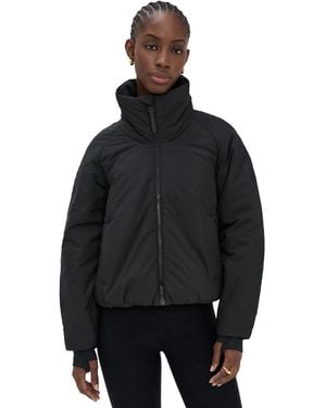 Beyond Yoga Warm Up Puffer Jacket - Black
