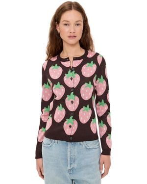 Sandy Liang Eddie Cardigan - Black