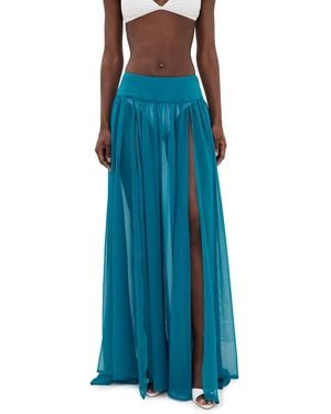 Shani Shemer Medow Maxi Skirt - Blue