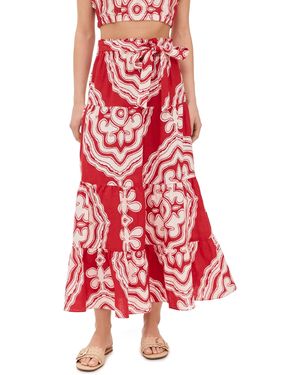 lemlem Sanaa Skirt - Red