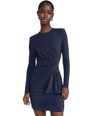 Misha Evetta Jersey Mini Dress - Blue