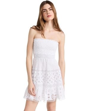 Temptation Positano Tektite Mini Dress - White
