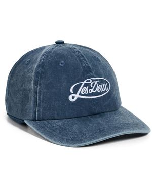 Les Deux Logo Dad Cap - Blue
