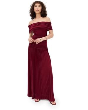 Lioness Field Of Dreams Maxi Dress - Red