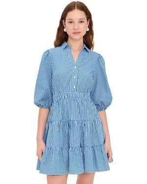 Playa Lucila Collared Dress - Blue