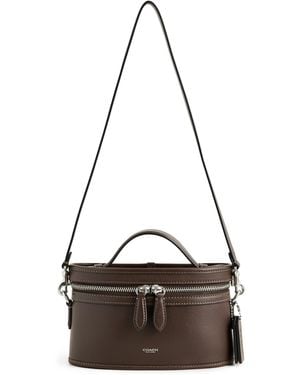COACH The Originals Glove Tanned Leather Satchel - Black
