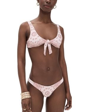 The Attico Bikini Set - Brown