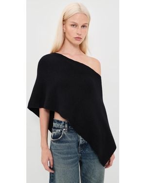 Lioness Luminous Poncho - Black