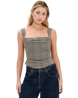 Miaou Imogene Corset - Blue