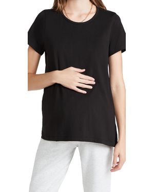 HATCH The Luxe Nursing Tee - Black