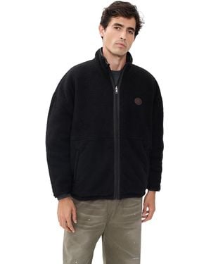 Willy Chavarria Willy Cozy Fleece Jacket - Black