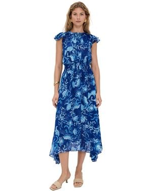 MISA Los Angles Mariposa Dress - Blue