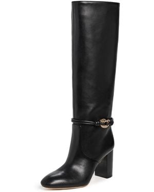 Loeffler Randall Goldy Tall Boots With Hardware - Black