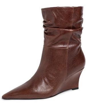 Black Suede Studio Nora 70 Boots - Brown