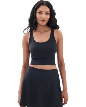 Rhone Revive Scoop Longline Bra - Black