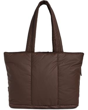 CALPAK Luka Expandable Laptop Tote - Brown